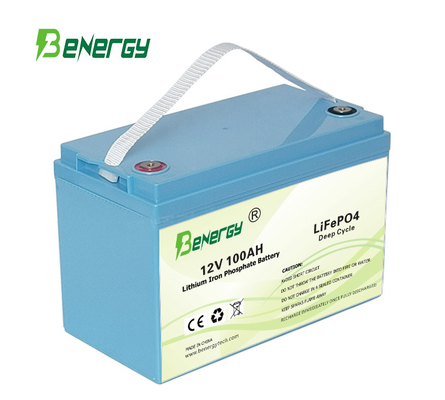 Bateria LiFePo4 12V 100AH Bateria de substituição Bateria de chumbo ácido Veículo elétrico