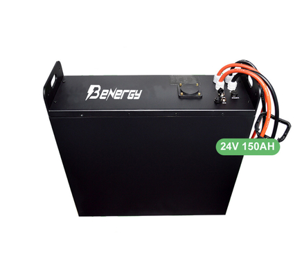 Pacotes de bateria de lítio de 24V 150AH para empilhadeiras elétricas