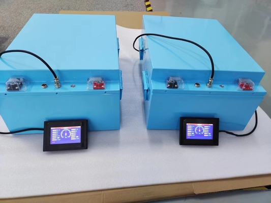 Bateria de ferro-lítio-fosfato de 48V 230Ah com ecrã LCD Bateria de barco elétrico