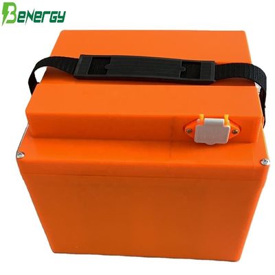 Lítio recarregável Ion Battery do bloco 60V 20Ah da bateria da bicicleta de UPS 16S8P E