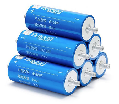 Bateria recarregável 350A 2.3V Yinlong LTO 35Ah do óxido do Titanate do lítio